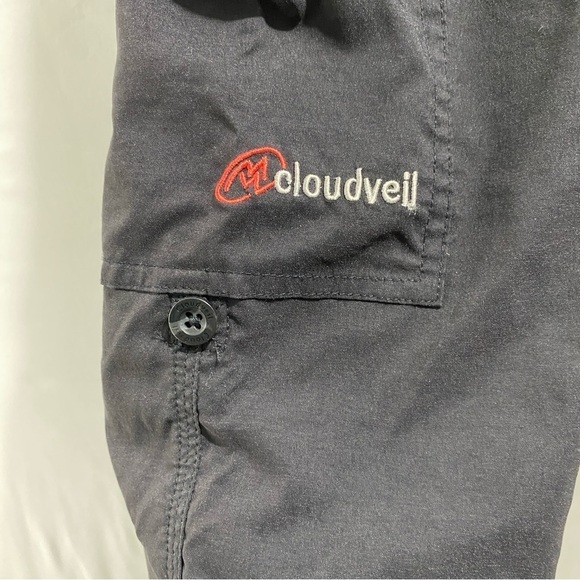 Cloudveil athletic Gorpcore hiking grey/ pink accent shorts women’s 2XL - Picture 5 of 14